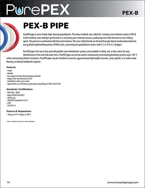 PUREPEX PEX-B PIPE