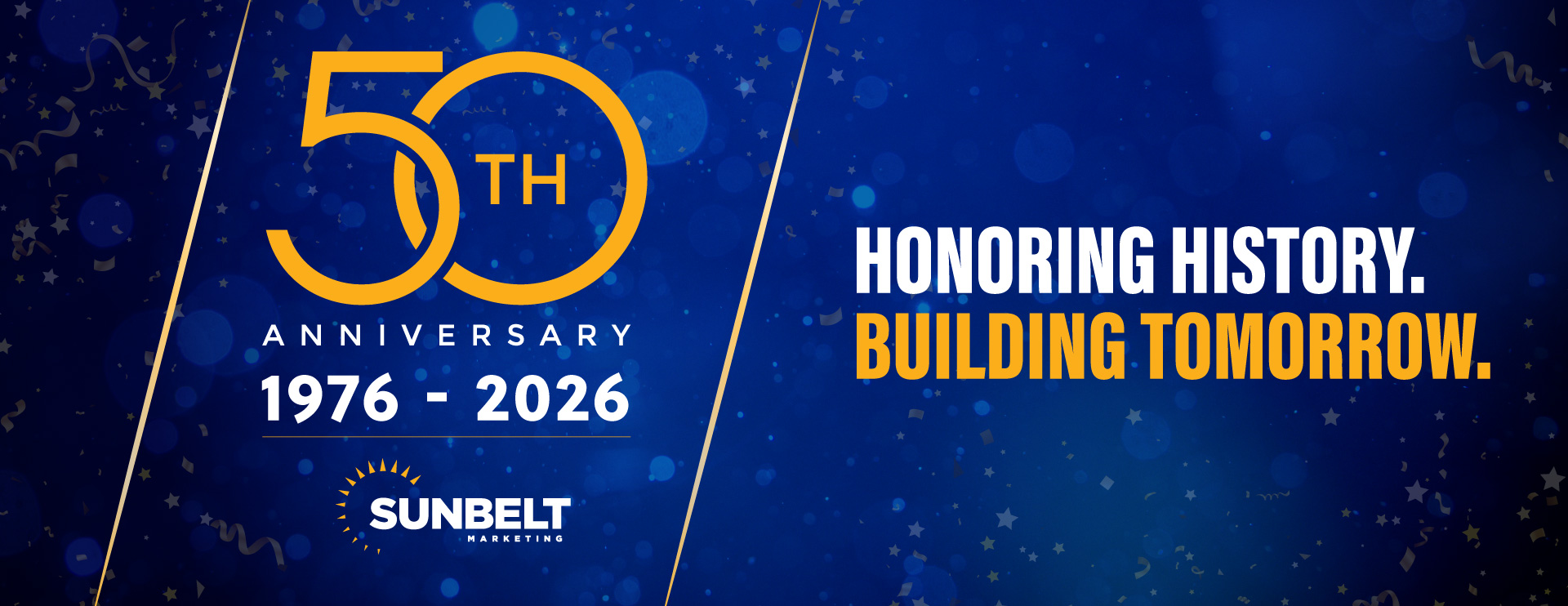 Sunbelt Marketing 50th Anniversary